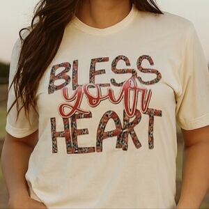 Bless Your Heart Tee – Southern Floral Graphic Shirt | Country Life